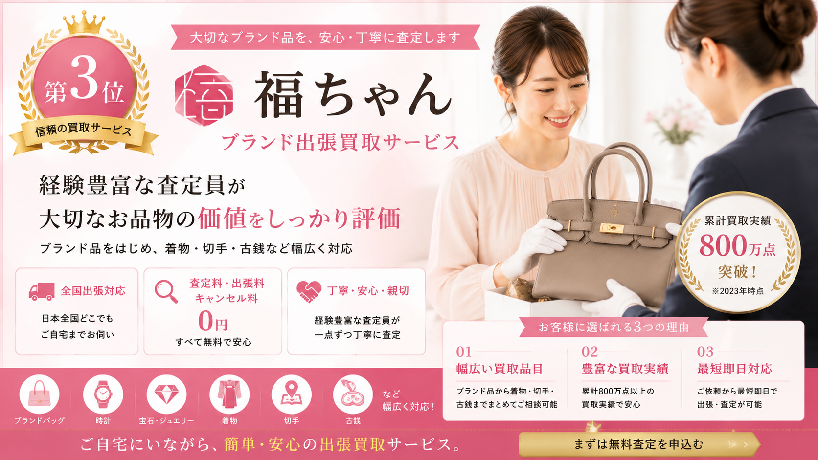 第３位：福ちゃんバナー